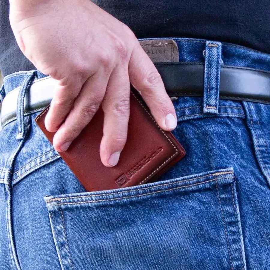 The Waltlet - Maximum Storage RFID Secure Minimalist Wallet ID Stronghold