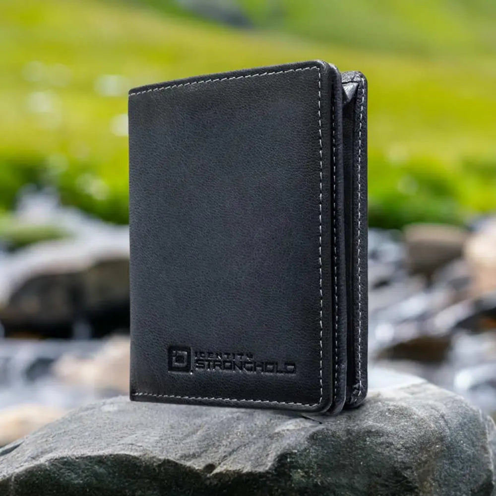 The Waltlet - Maximum Storage RFID Secure Minimalist Wallet ID Stronghold