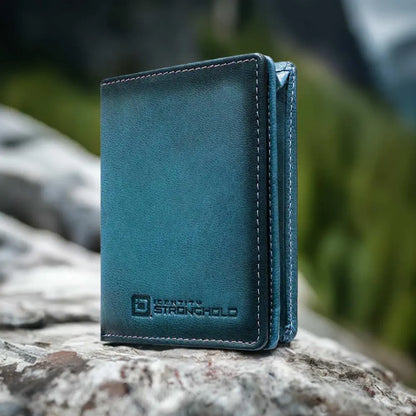 The Waltlet - Maximum Storage RFID Secure Minimalist Wallet ID Stronghold