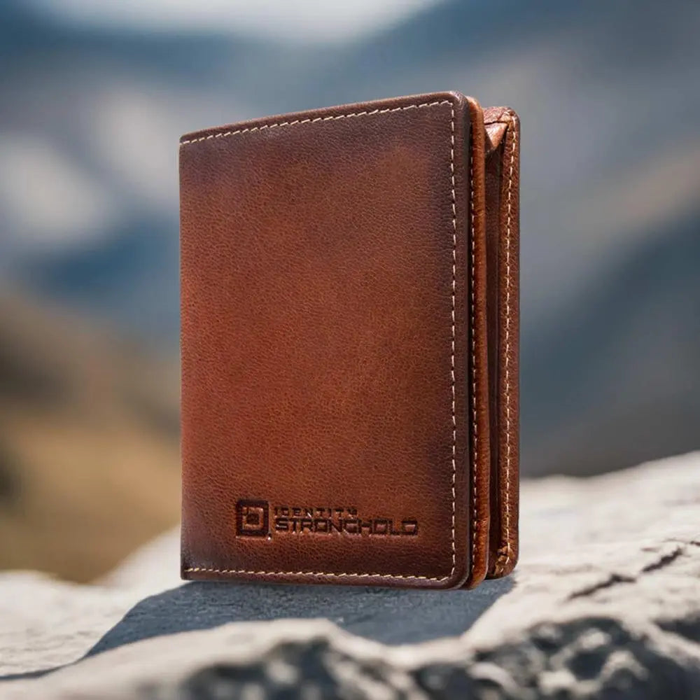 The Waltlet - Maximum Storage RFID Secure Minimalist Wallet ID Stronghold