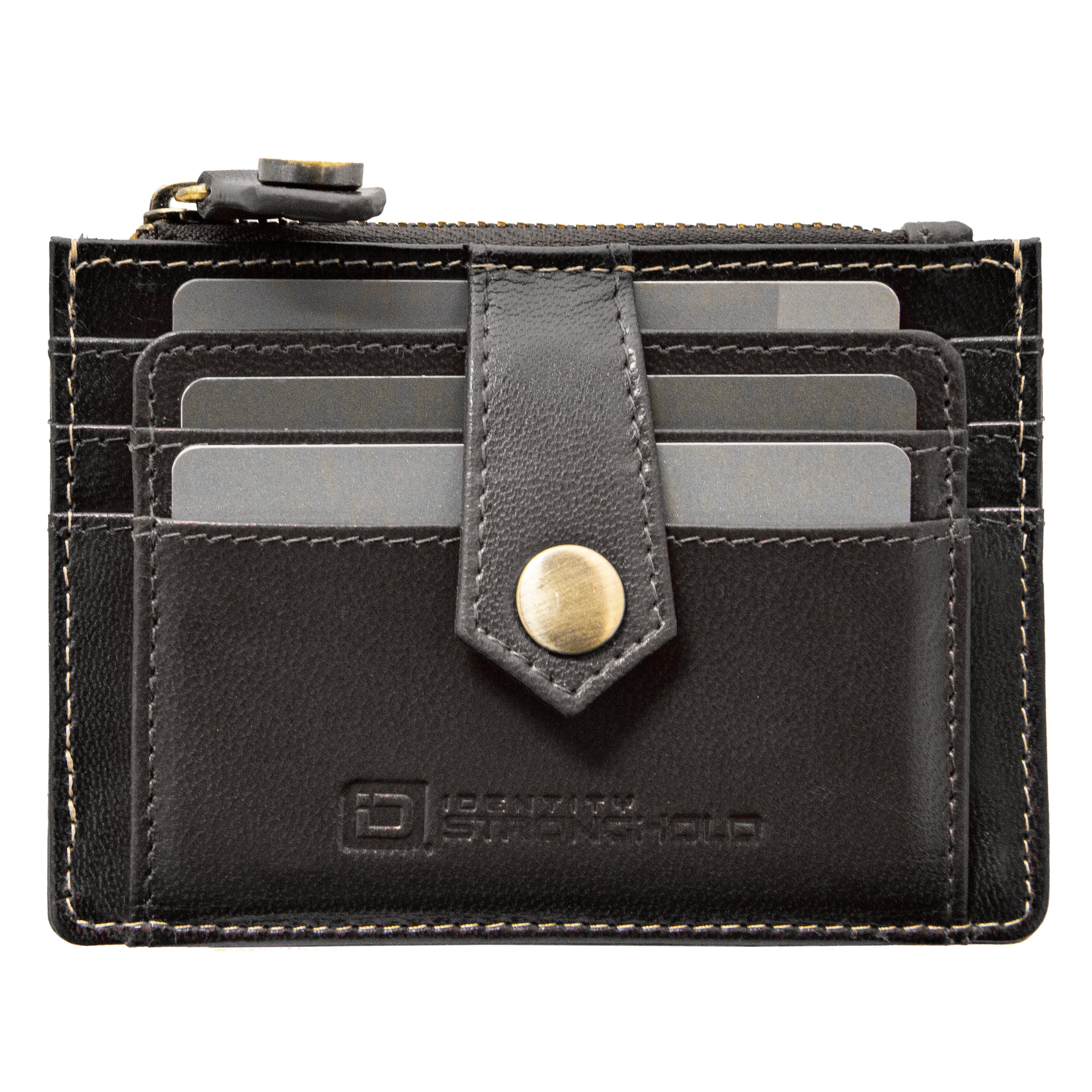 RFID Blocking Money Clip Mini Wallet ID Stronghold