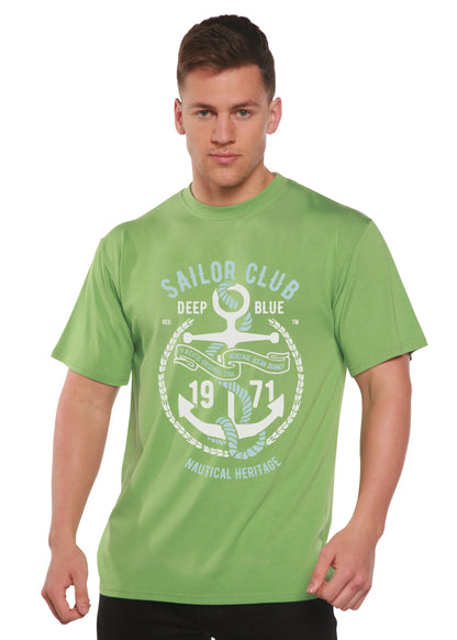 Sailor Club Spun Bamboo® Men's Bamboo Viscose/Organic Cotton Short Sleeve Graphic T-Shirt Spun Bamboo