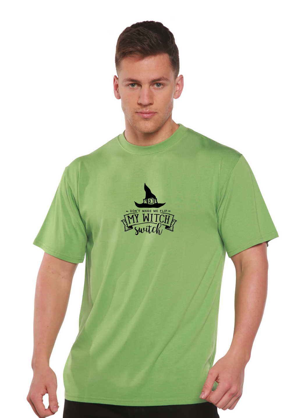 My Witch Unisex Bamboo Viscose/Organic Cotton Short Sleeve Graphic T-Shirt Spun Bamboo