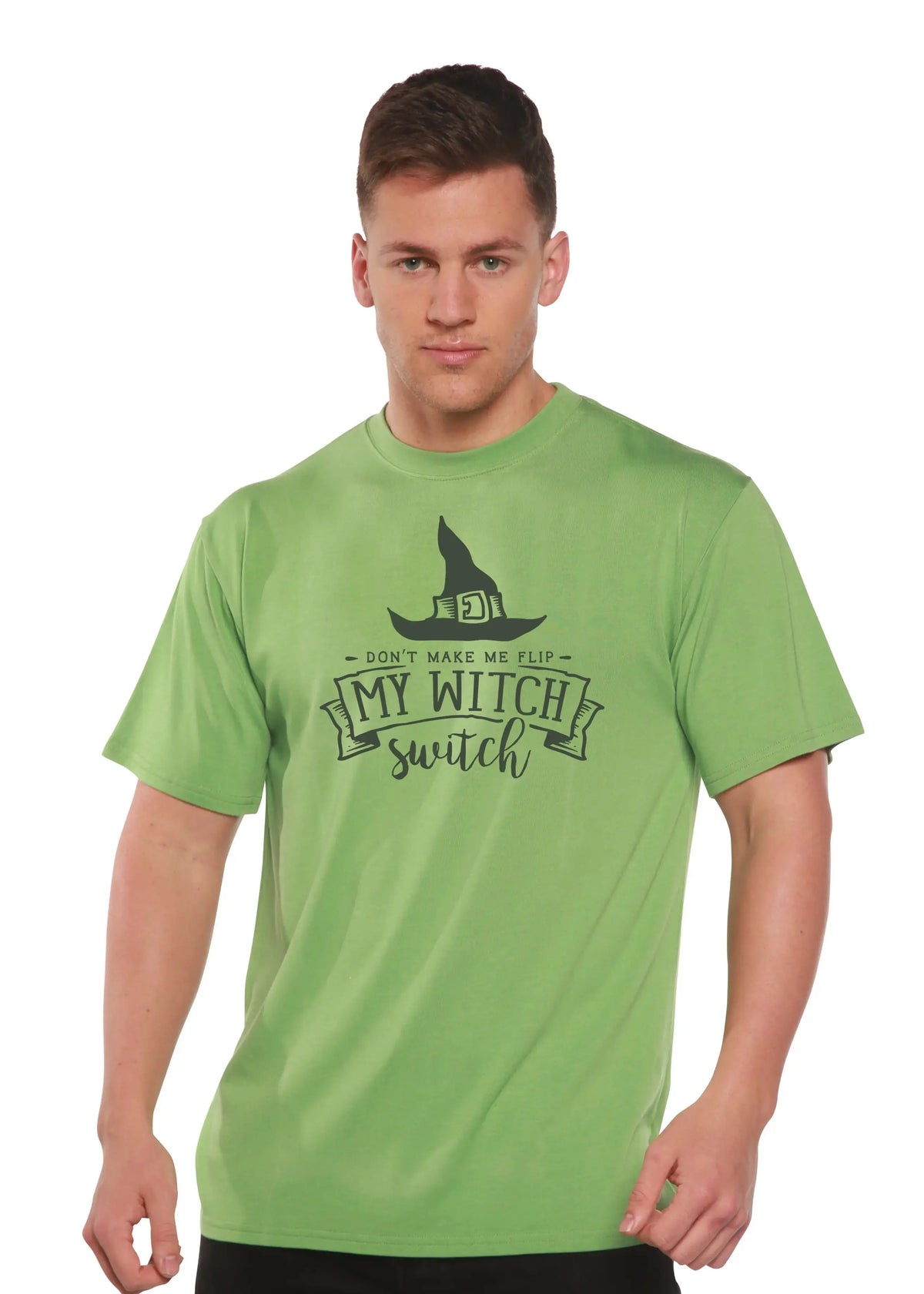 My Witch Unisex Bamboo Viscose/Organic Cotton Short Sleeve Graphic T-Shirt Spun Bamboo