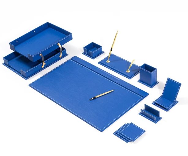 MOOG Classic Desk Organizer - Tan - 12 PCS Moogdesk