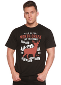 North Creek Spun Bamboo® Men's Bamboo Viscose/Organic Cotton Short Sleeve Graphic T-Shirt Spun Bamboo