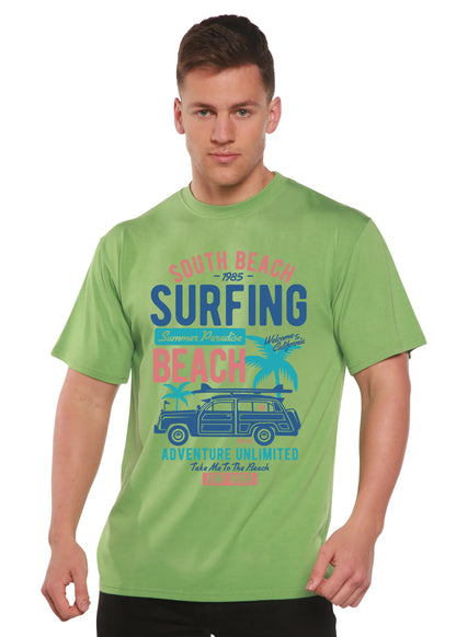 South Beach Spun Bamboo® Men's Bamboo Viscose/Organic Cotton Short Sleeve Graphic T-Shirt Spun Bamboo