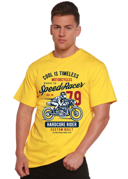 Speed Racer Spun Bamboo® Men's Bamboo Viscose/Organic Cotton Short Sleeve Graphic T-Shirt Spun Bamboo