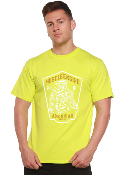 Muscle Engine Spun Bamboo® Men's Bamboo Viscose/Organic Cotton Short Sleeve Graphic T-Shirt Spun Bamboo
