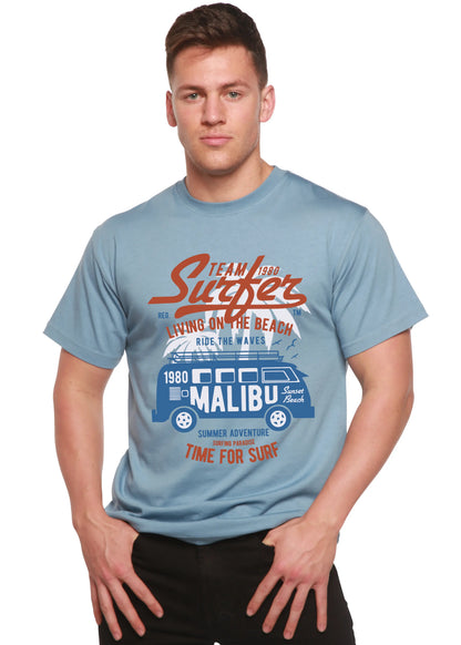 Team Surfer Spun Bamboo® Men's Bamboo Viscose/Organic Cotton Short Sleeve Graphic T-Shirt Spun Bamboo