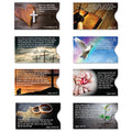 RFID Blocking Credit Card Sleeves - Faith Sleeve 8 Pack ID Stronghold