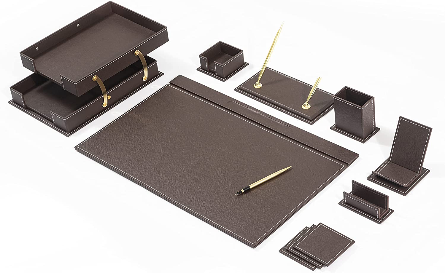 MOOG Classic Desk Organizer - Gray - 12 PCS Moogdesk