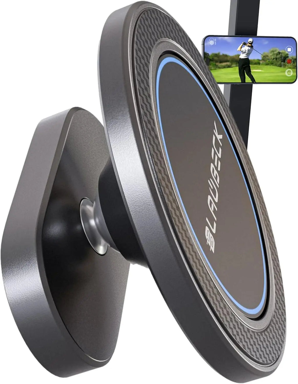 Alloy Magnetic Golf Cart Phone Holder for MagSafe & Android | BLAUBECK Golf Gifts BLAUBECK