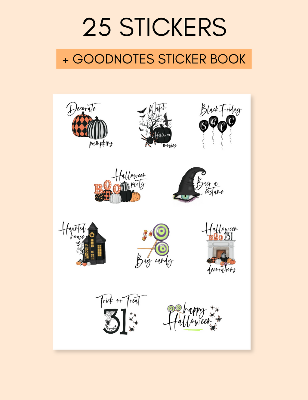 Digital Fall Reminder Stickers Jessica Autumn