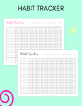 Monthly Habit Tracker Jessica Autumn