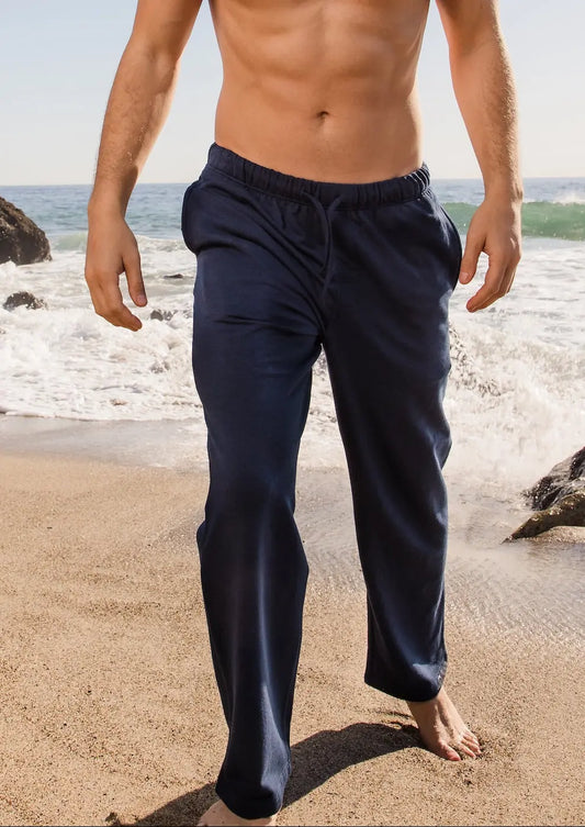 Men's Bamboo Viscose Fleece Lounge Pants Spun Bamboo