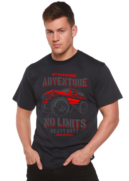 No Limits Spun Bamboo® Men's Bamboo Viscose/Organic Cotton Short Sleeve Graphic T-Shirt Spun Bamboo