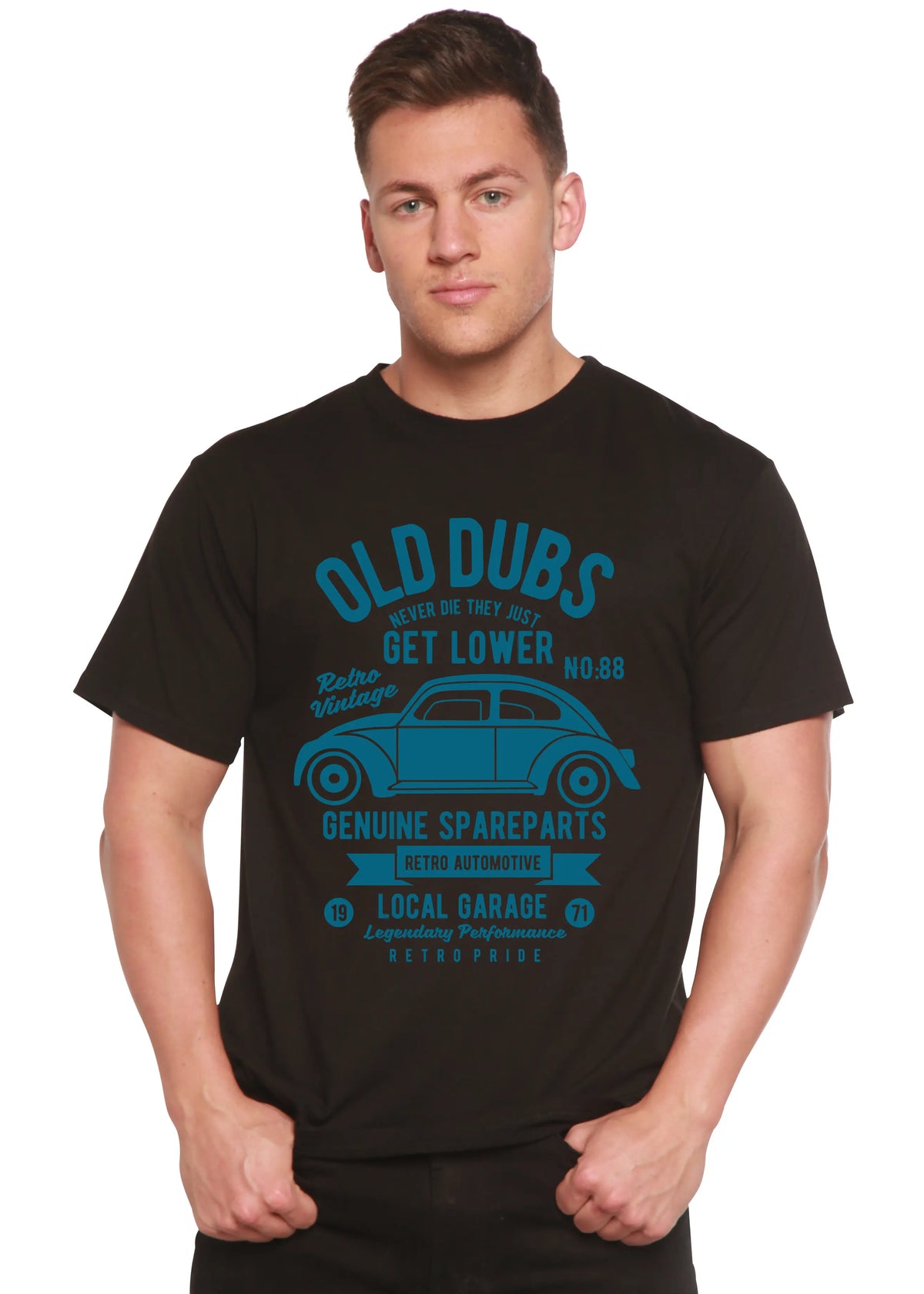 Old Dubs Spun Bamboo® Men's Bamboo Viscose/Organic Cotton Short Sleeve Graphic T-Shirt Spun Bamboo