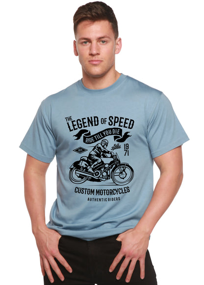 The Legend of Speed Spun Bamboo® Men's Bamboo Viscose/Organic Cotton Short Sleeve Graphic T-Shirt Spun Bamboo