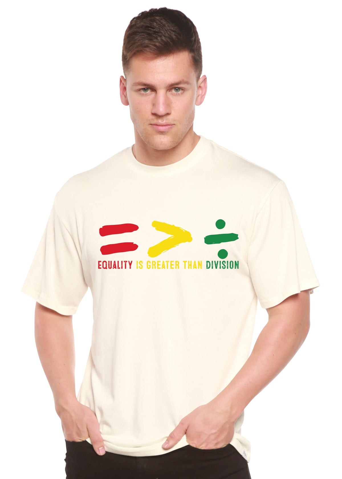 Black History Month Unisex Bamboo/Cotton Graphic T-Shirt Spun Bamboo