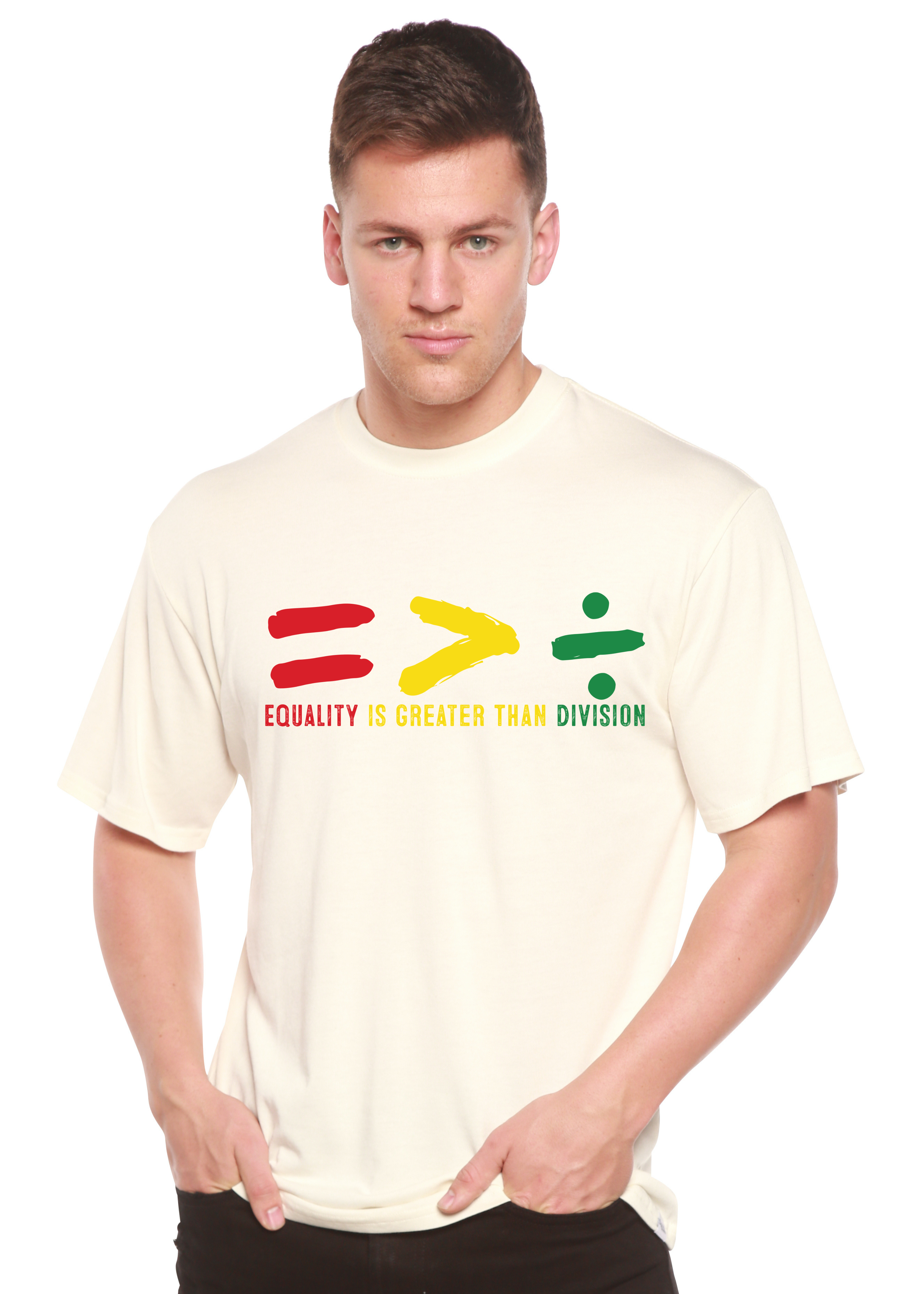 Black History Month Unisex Bamboo/Cotton Graphic T-Shirt Spun Bamboo