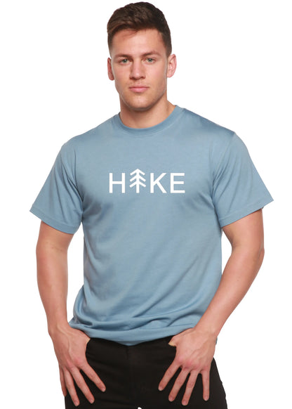 Hike Men's Bamboo Viscose/Organic Cotton Short Sleeve Graphic T-Shirt Spun Bamboo