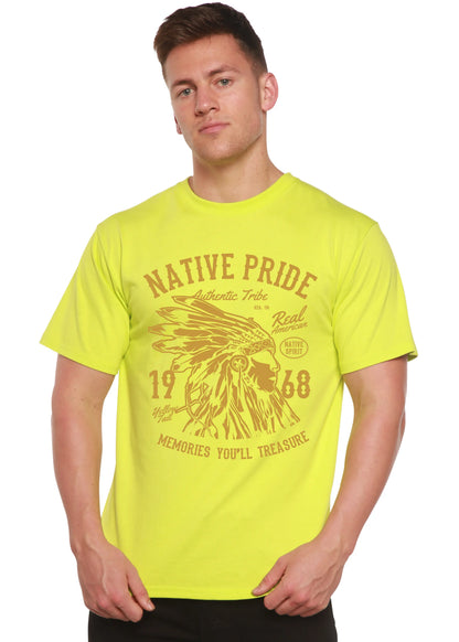 Native Pride Spun Bamboo® Men's Bamboo Viscose/Organic Cotton Short Sleeve Graphic T-Shirt Spun Bamboo