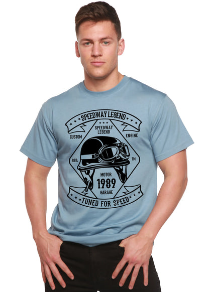 Speedway Legend Spun Bamboo® Men's Bamboo Viscose/Organic Cotton Short Sleeve Graphic T-Shirt Spun Bamboo