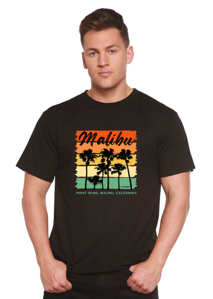 Malibu Unisex Bamboo Viscose/Organic Cotton Short Sleeve Graphic T-Shirt Spun Bamboo