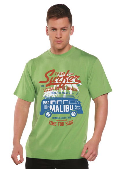 Team Surfer Spun Bamboo® Men's Bamboo Viscose/Organic Cotton Short Sleeve Graphic T-Shirt Spun Bamboo