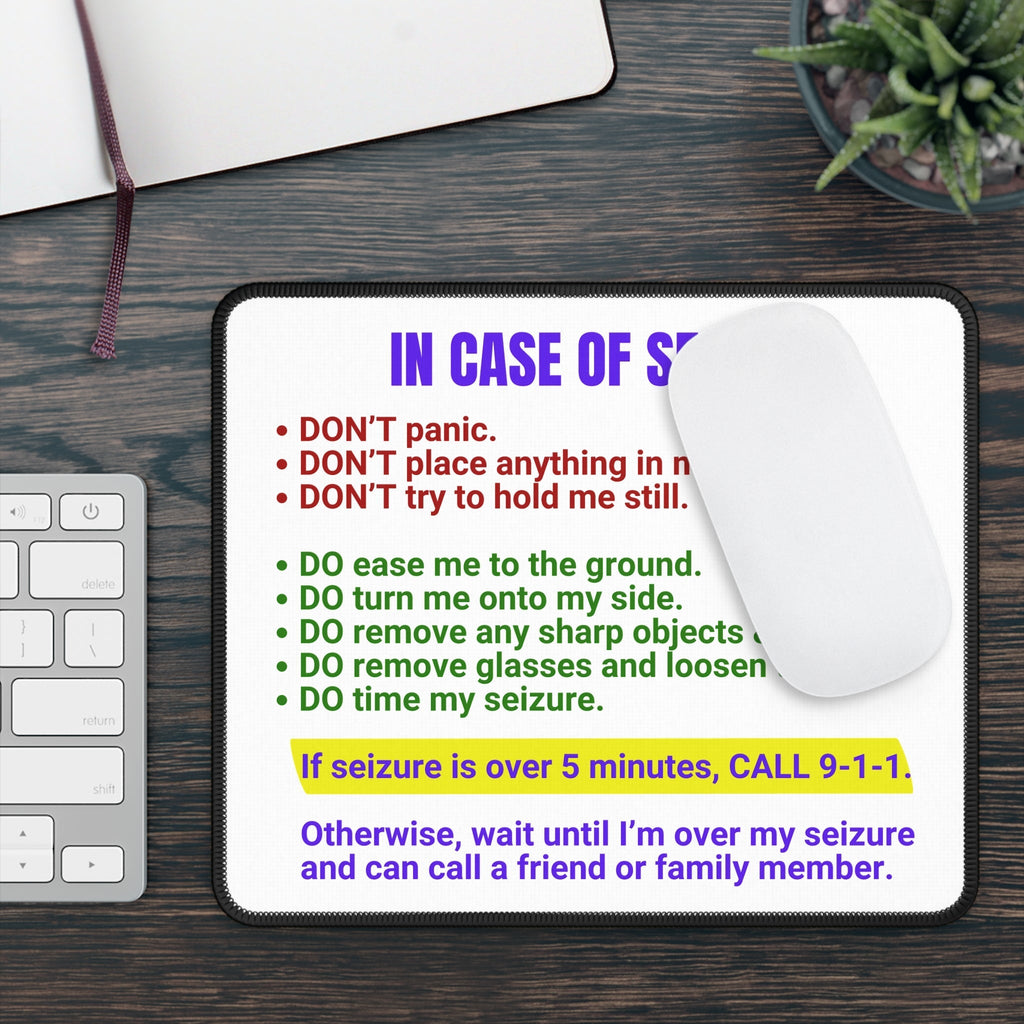 In Case of Seizure Gaming Mouse Pad EpiAl's Shop