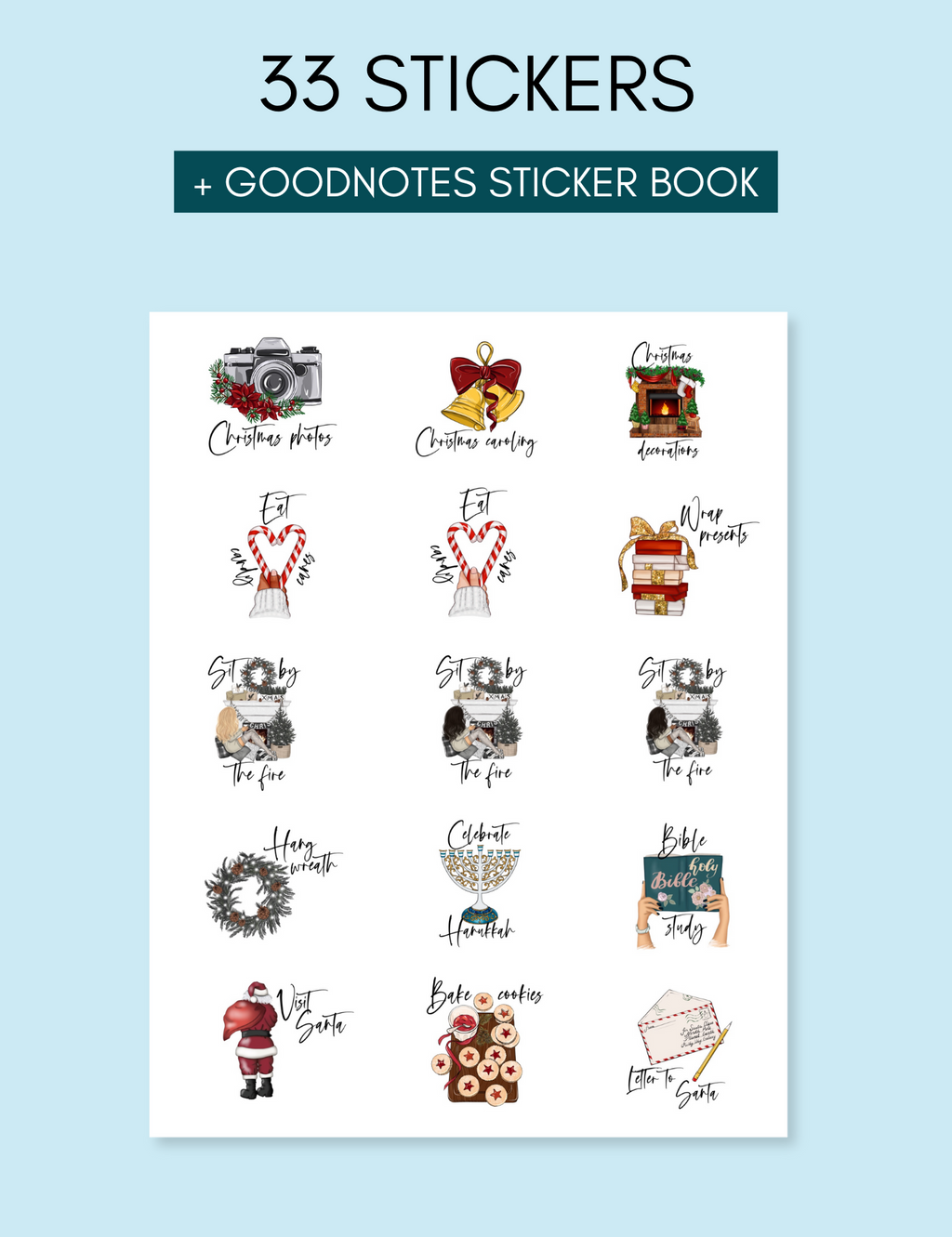 Digital Winter Reminder Stickers Jessica Autumn