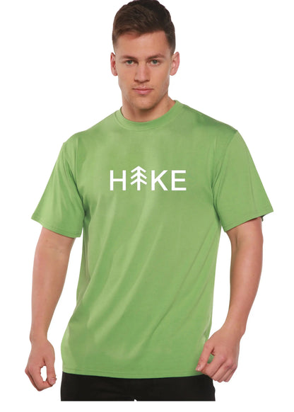 Hike Men's Bamboo Viscose/Organic Cotton Short Sleeve Graphic T-Shirt Spun Bamboo