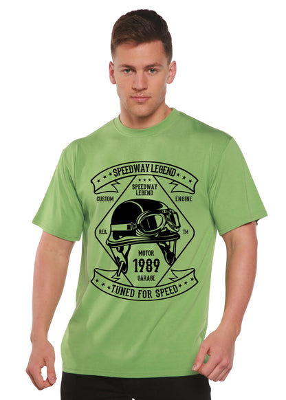 Speedway Legend Spun Bamboo® Men's Bamboo Viscose/Organic Cotton Short Sleeve Graphic T-Shirt Spun Bamboo