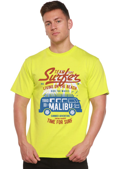 Team Surfer Spun Bamboo® Men's Bamboo Viscose/Organic Cotton Short Sleeve Graphic T-Shirt Spun Bamboo