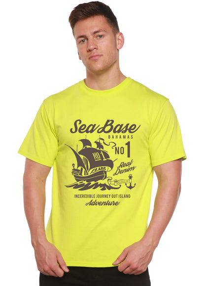 Sea Base Spun Bamboo® Men's Bamboo Viscose/Organic Cotton Short Sleeve Graphic T-Shirt Spun Bamboo
