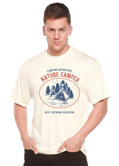 Nature Camper Spun Bamboo® Men's Bamboo Viscose/Organic Cotton Short Sleeve Graphic T-Shirt Spun Bamboo