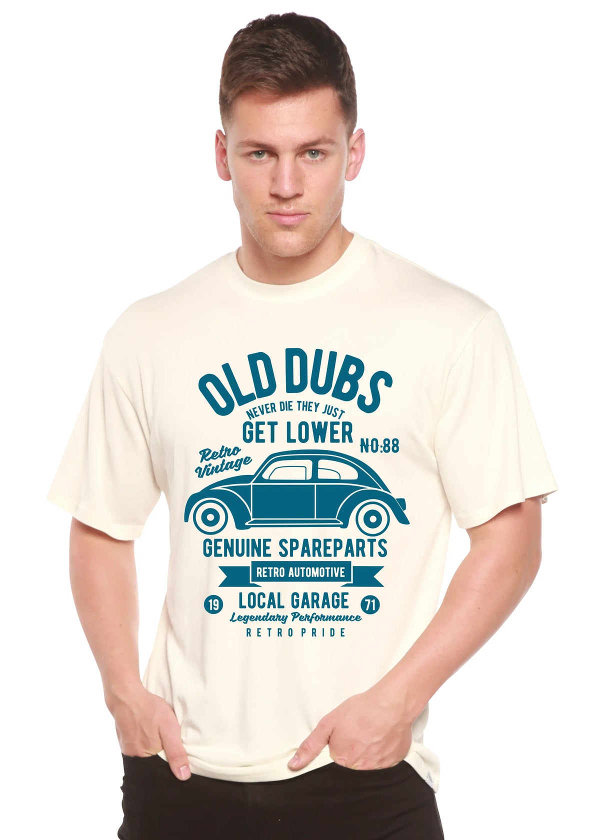 Old Dubs Spun Bamboo® Men's Bamboo Viscose/Organic Cotton Short Sleeve Graphic T-Shirt Spun Bamboo