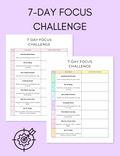 7-Day Focus Challenge Jessica Autumn
