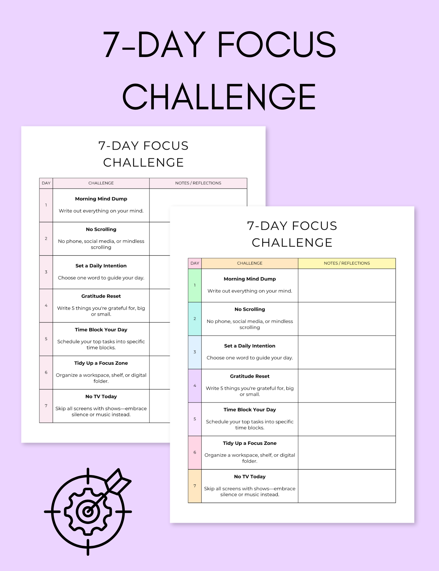 7-Day Focus Challenge Jessica Autumn