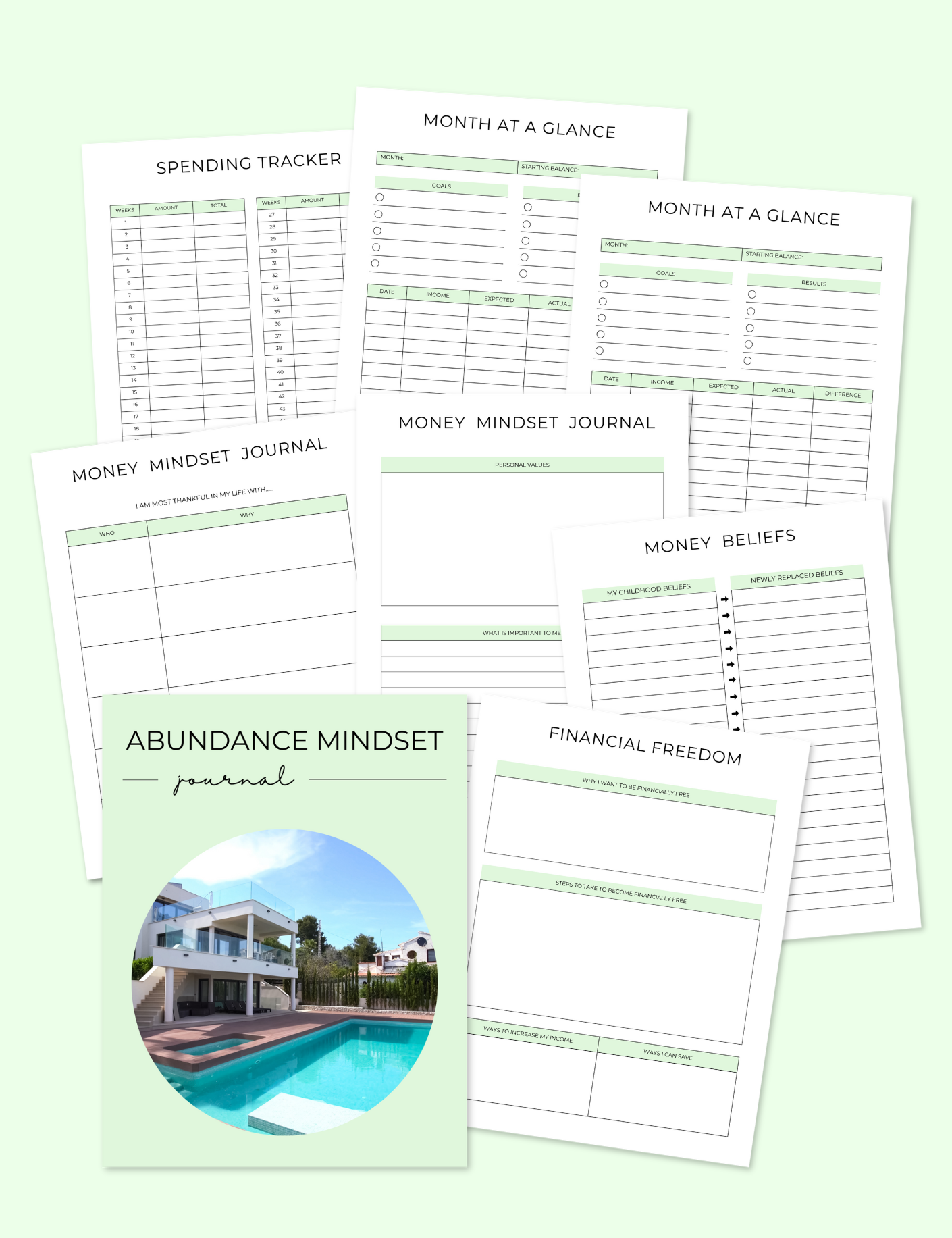 Abundance Mindset Journal Jessica Autumn