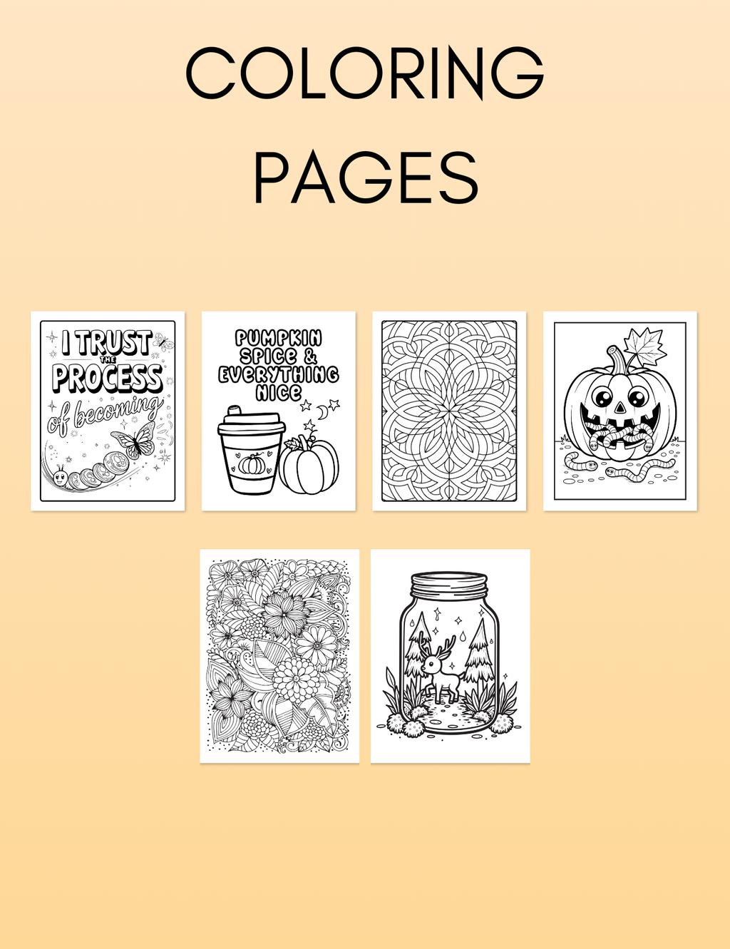 October Activity Book Bundle (Digital + Printable) Jessica Autumn