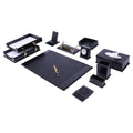 MOOG Prestige Wood Desk Set - Burgundy-  12PCS Moogdesk