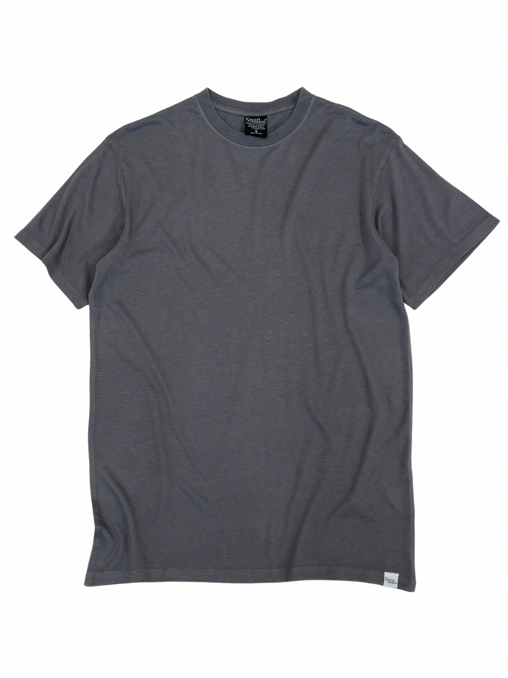 Men's Bamboo Viscose/Organic Cotton Short Sleeve T-Shirt - 5-Pack Mixed Colors Spun Bamboo