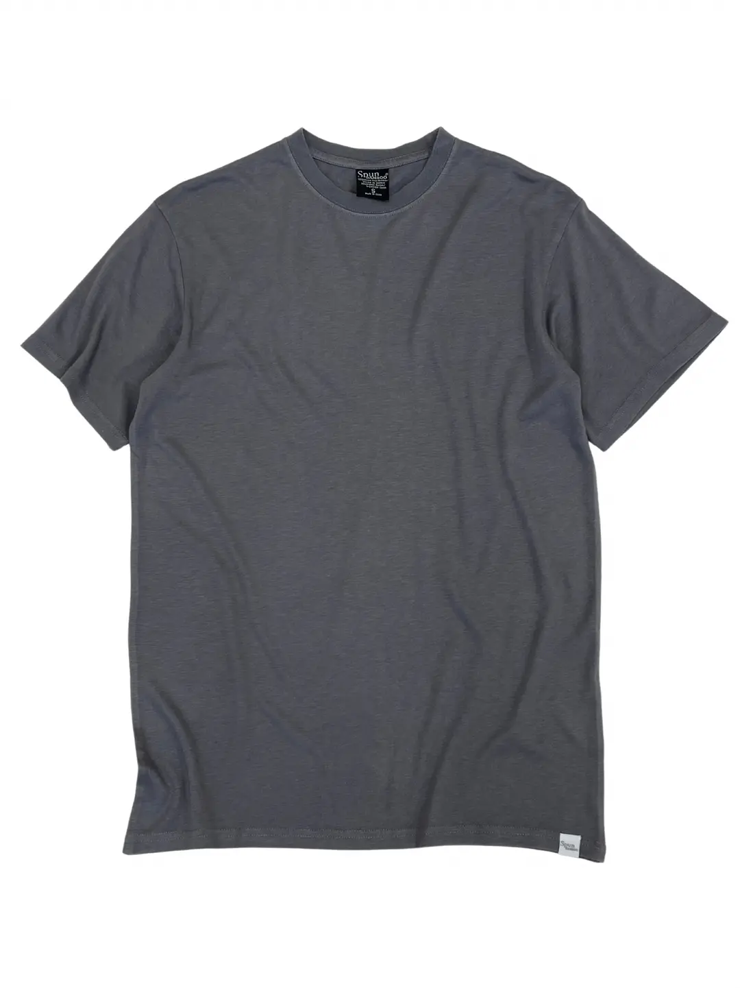 Men's Bamboo Viscose/Organic Cotton Short Sleeve T-Shirt - 5-Pack Mixed Colors Spun Bamboo