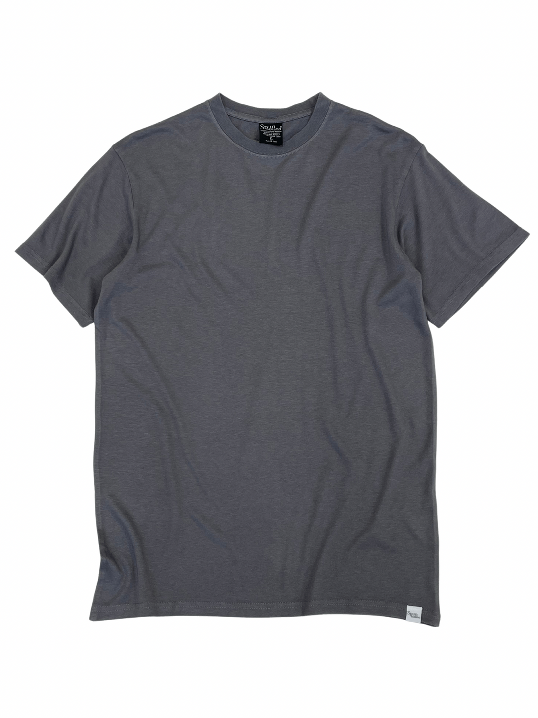 Men's Bamboo Viscose/Organic Cotton Short Sleeve T-Shirt - 5-Pack Mixed Colors Spun Bamboo