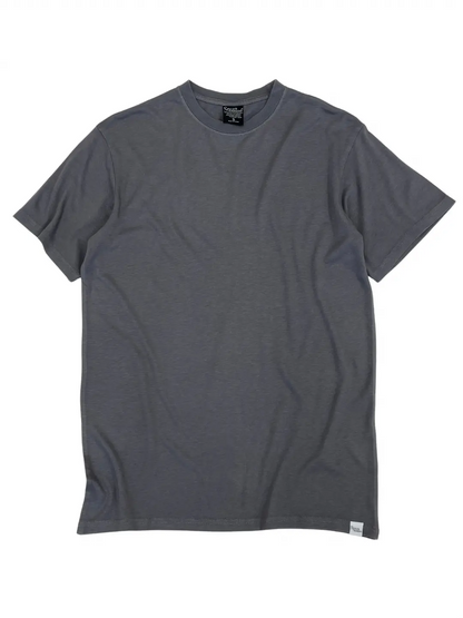 Men's Bamboo Viscose/Organic Cotton Short Sleeve T-Shirt - 5-Pack Mixed Colors Spun Bamboo