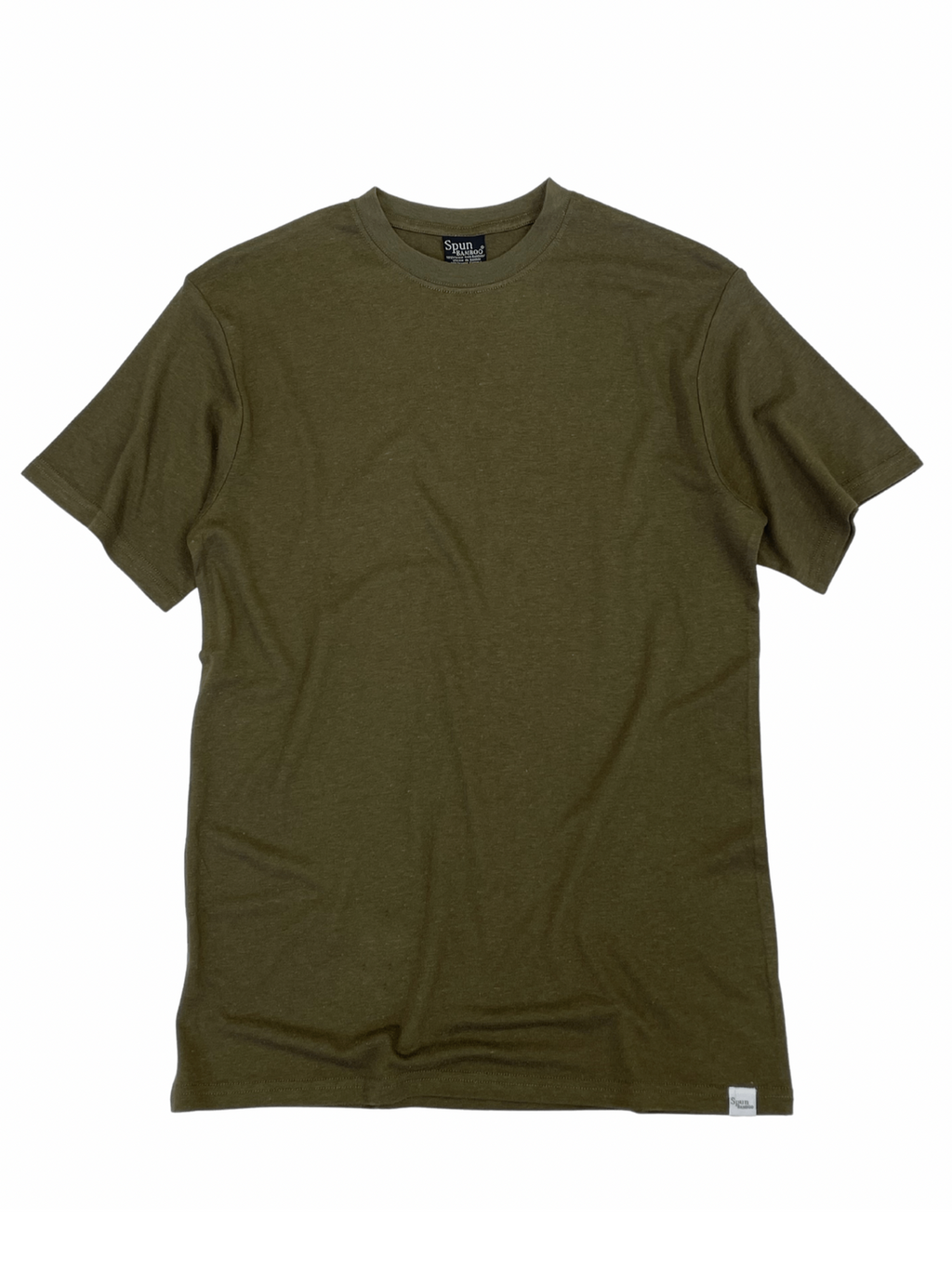 Men's Bamboo Viscose/Organic Cotton Short Sleeve T-Shirt - 5-Pack Mixed Colors Spun Bamboo