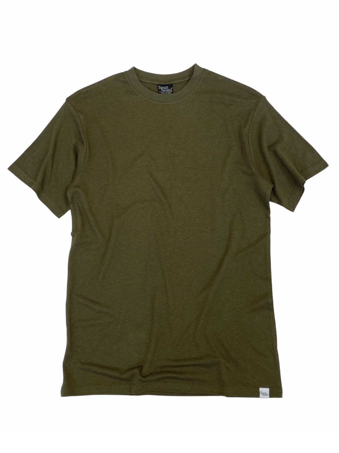 Men's Bamboo Viscose/Organic Cotton Short Sleeve T-Shirt - 5-Pack Mixed Colors Spun Bamboo