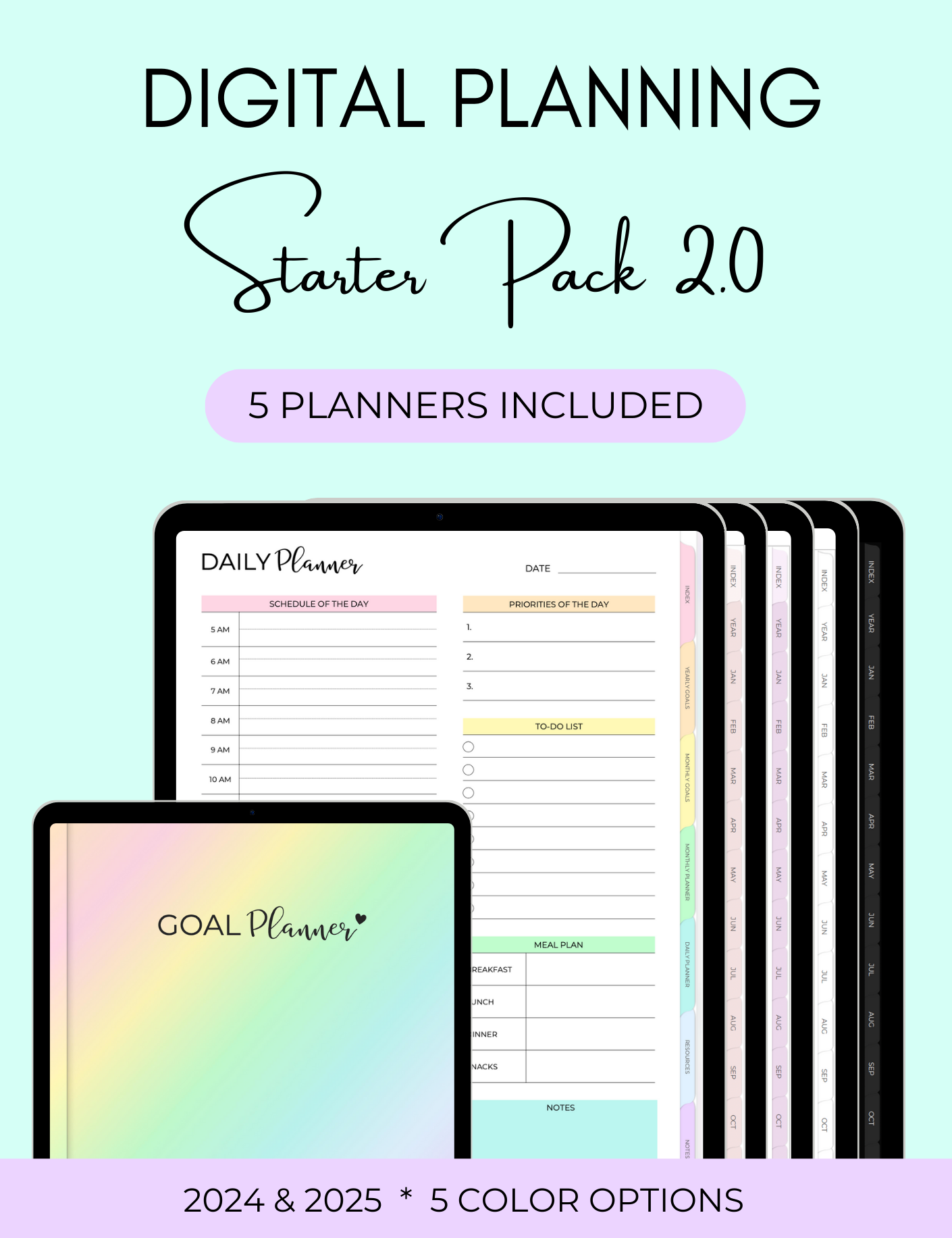 Digital Planning Starter Pack 2.0 Jessica Autumn